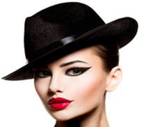 Bild mit einem Makeup Styling.